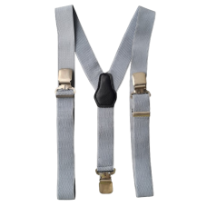 Підтяжки універсальні, колір сіро-блакитний, 2x1, 110|3,5 см