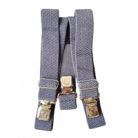Подтяжки мужские крепкие, цвет серый, 2x1, 120|4 см